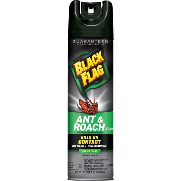 Black Flag 17-1/2 Oz. Spring Fresh Aerosol Spray Ant & Roach Killer HG-11033 - main